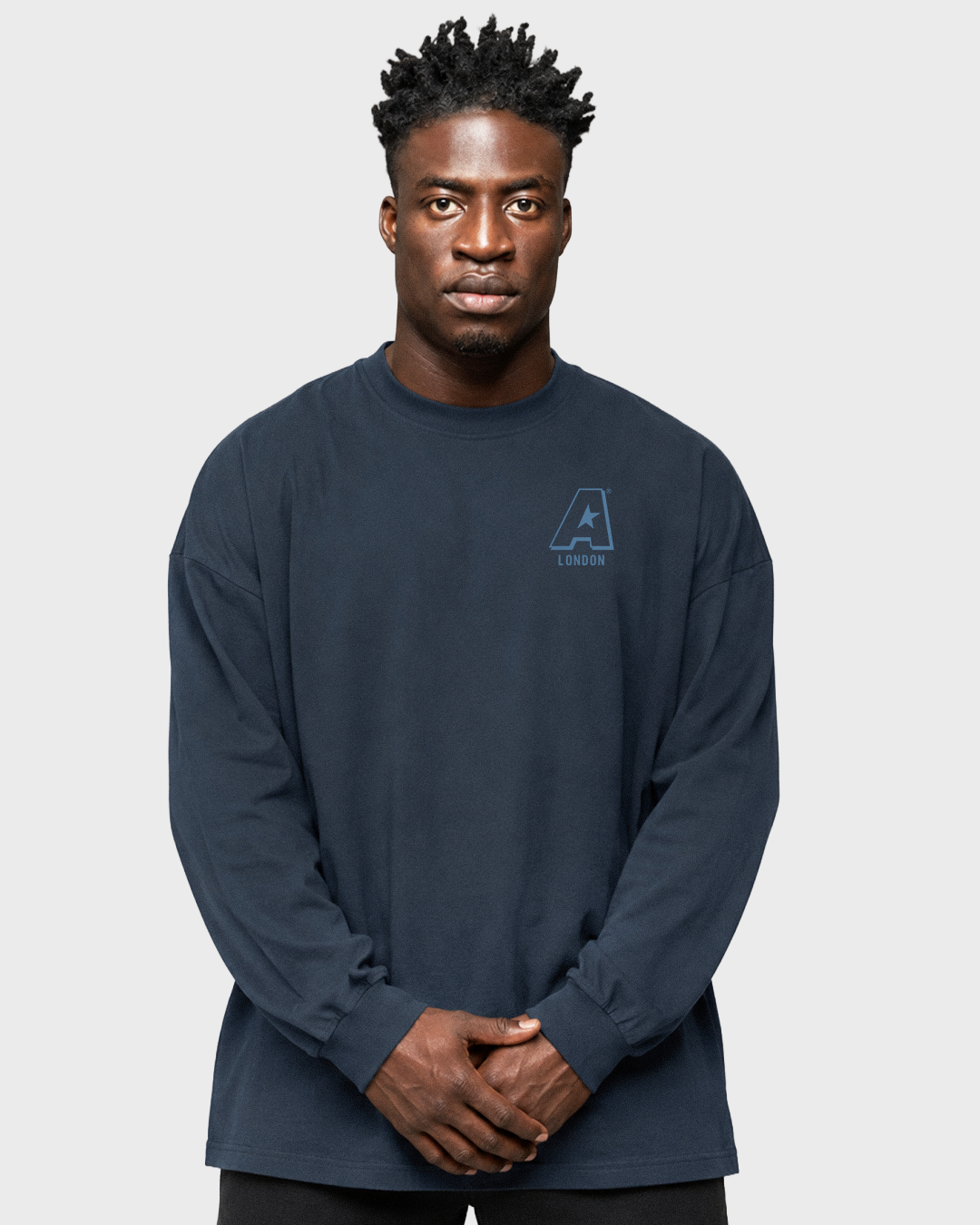 CLASSIC CORE Oversized Long Sleeve 305 g/m² Navy Blue