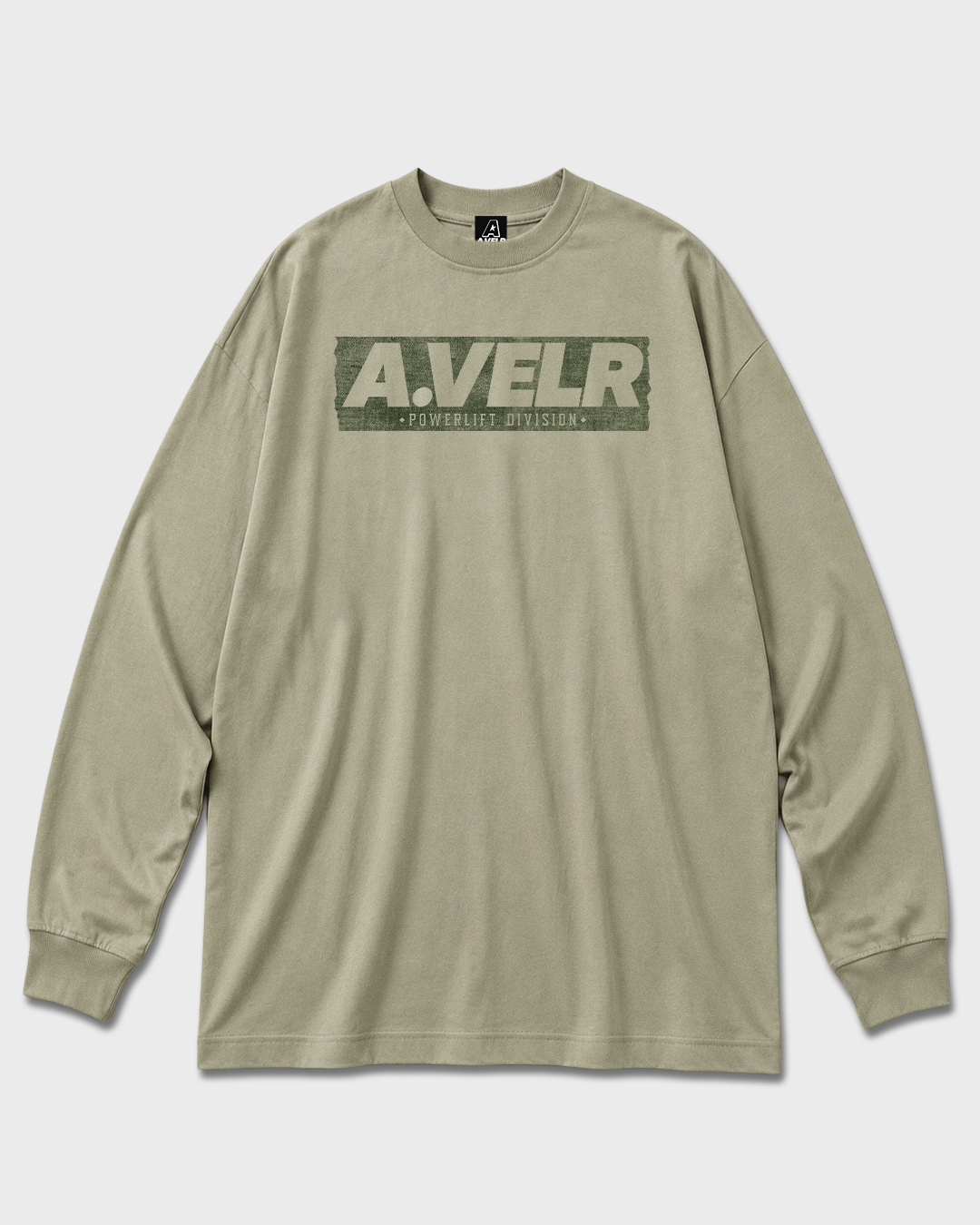 RETRO CLASSIC Long Sleeve T-Shirt Oversized 305 g/m² Kaki
