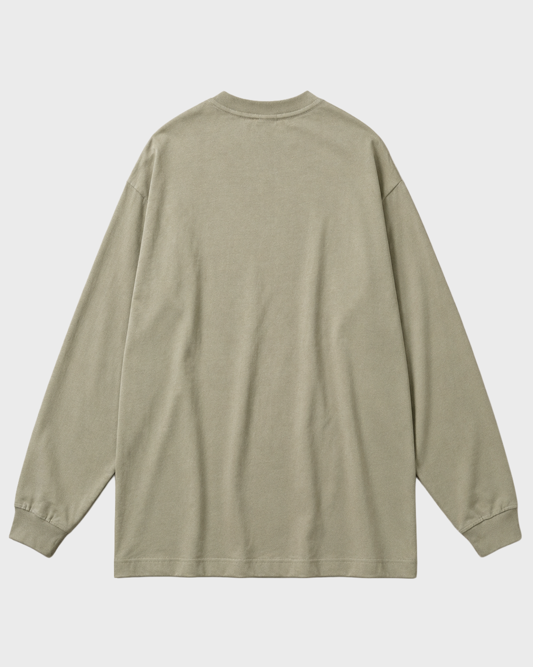 RETRO CLASSIC Long Sleeve T-Shirt Oversized 305 g/m² Kaki