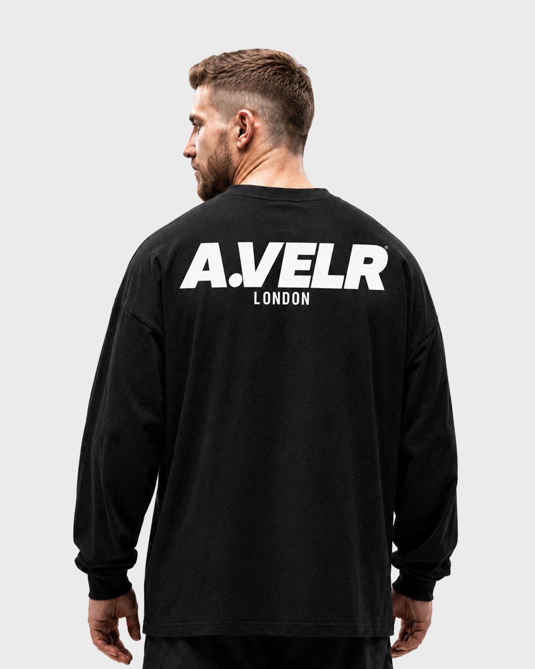 CLASSIC CORE Oversized Long Sleeve 305 g/m² Black