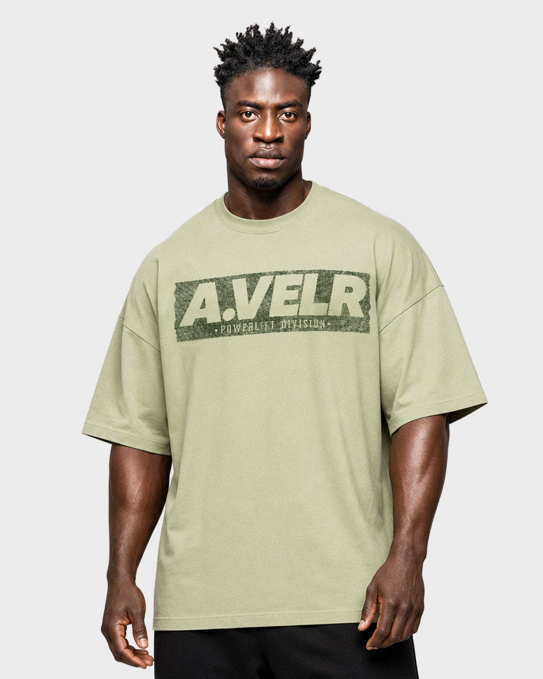 RETRO CLASSIC T-Shirt Oversized Drop Shoulder 240 g/m² Kaki