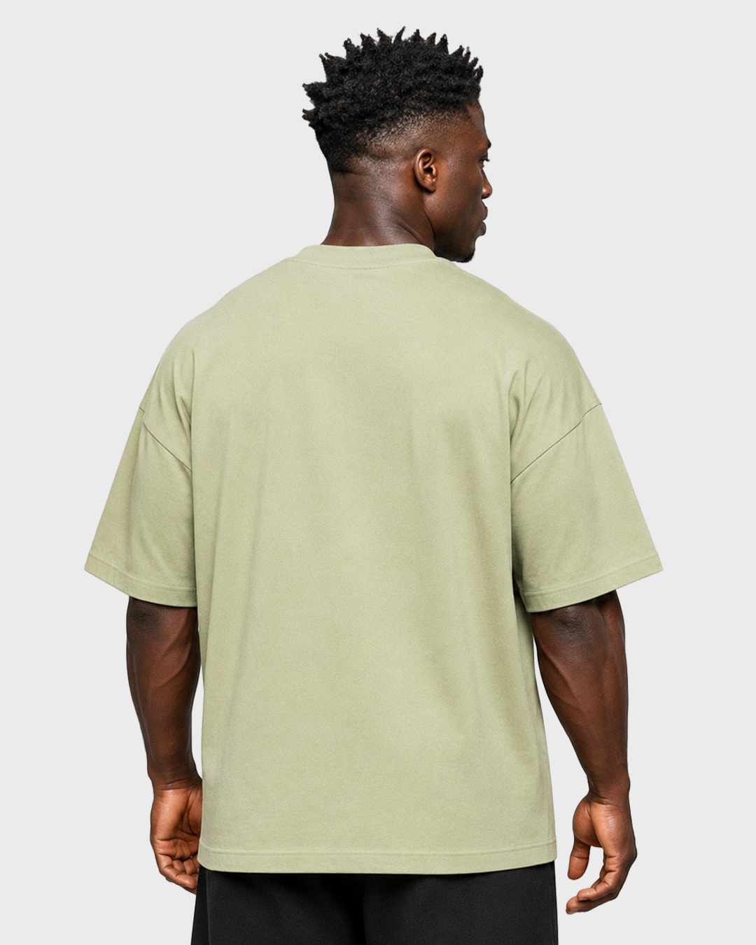 RETRO CLASSIC T-Shirt Oversized Drop Shoulder 240 g/m² Kaki