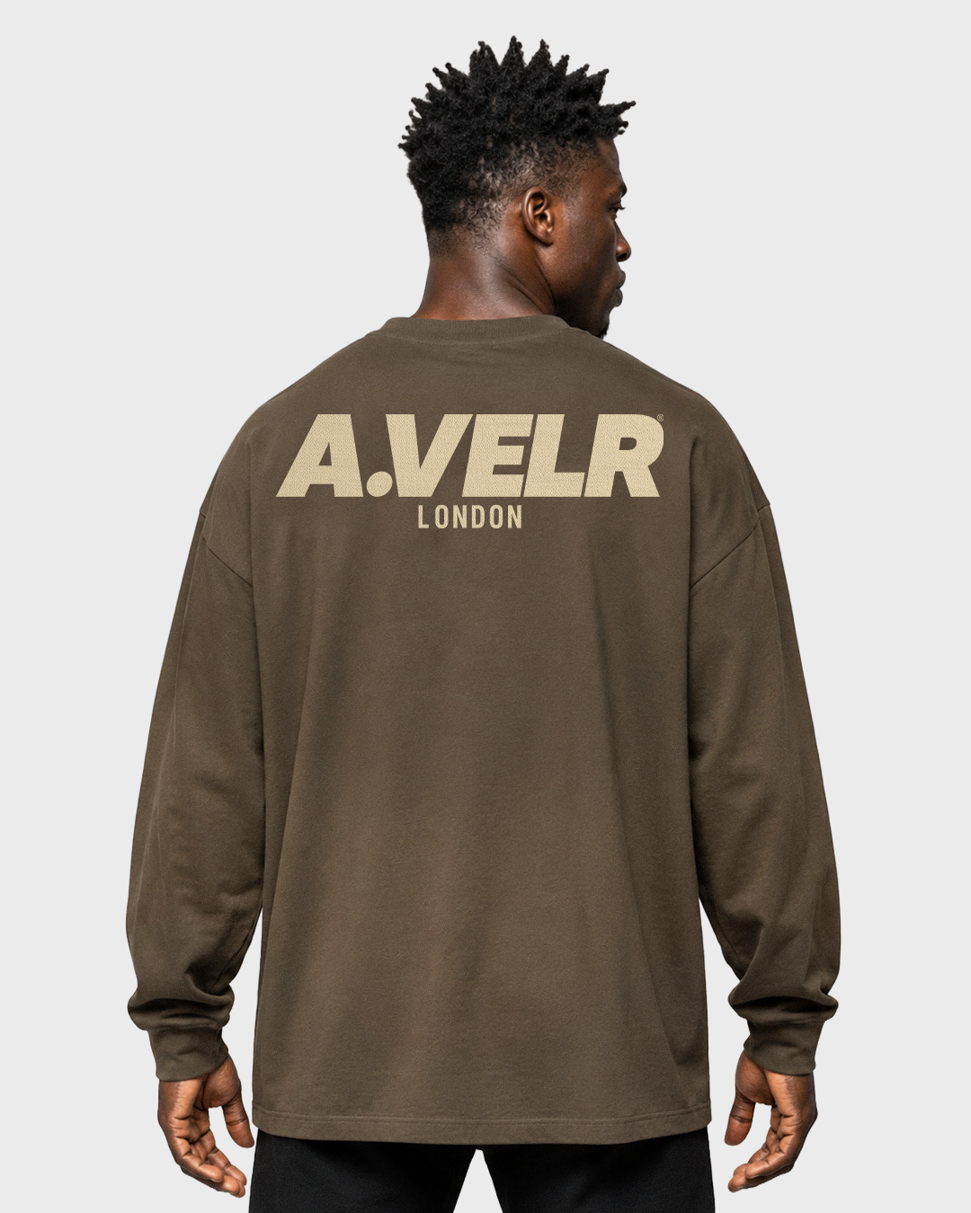 CLASSIC CORE Oversized Long Sleeve 305 g/m² Brown