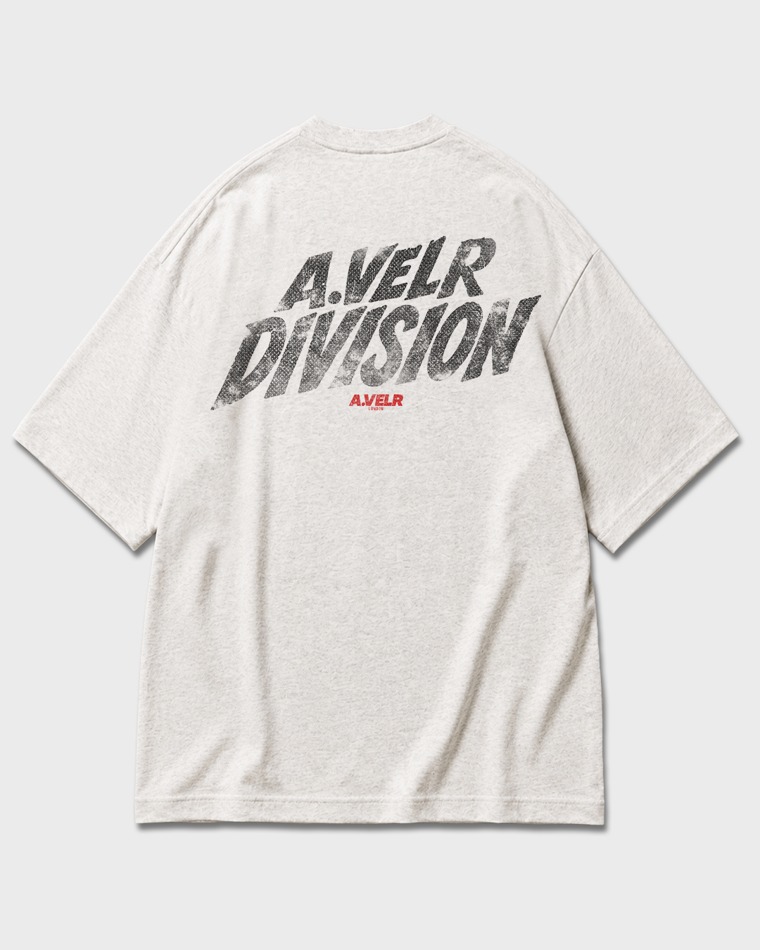 POWER DIVISION Oversized T-shirt 305 g/m² Gray