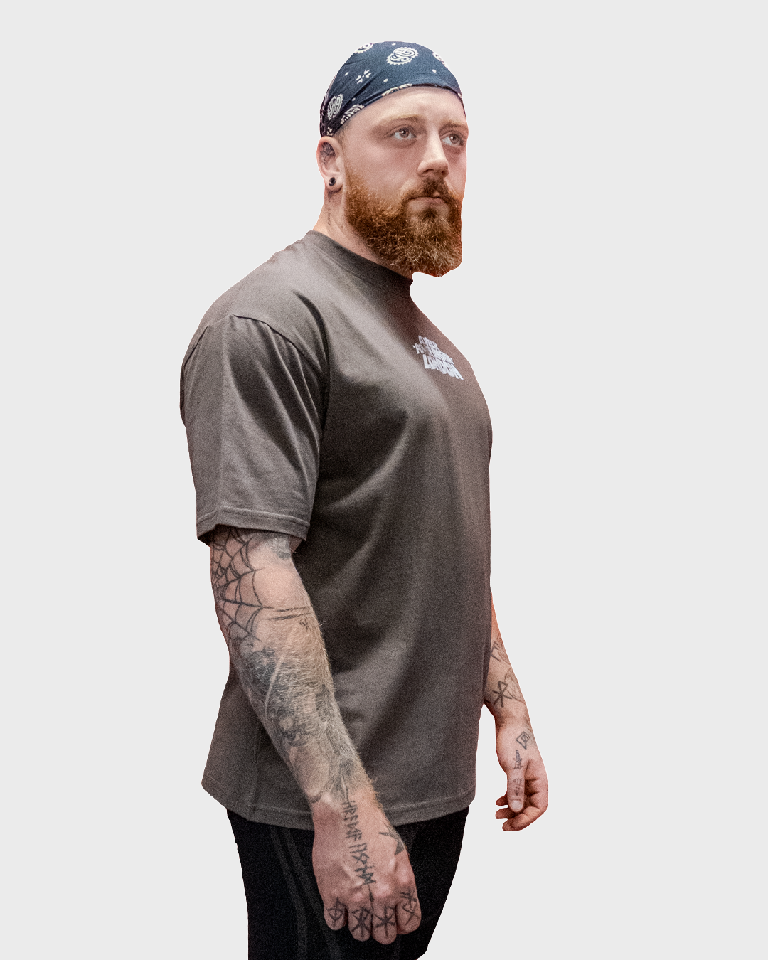Barbell Club Streetwear Loose Drop Shoulder T-Shirt