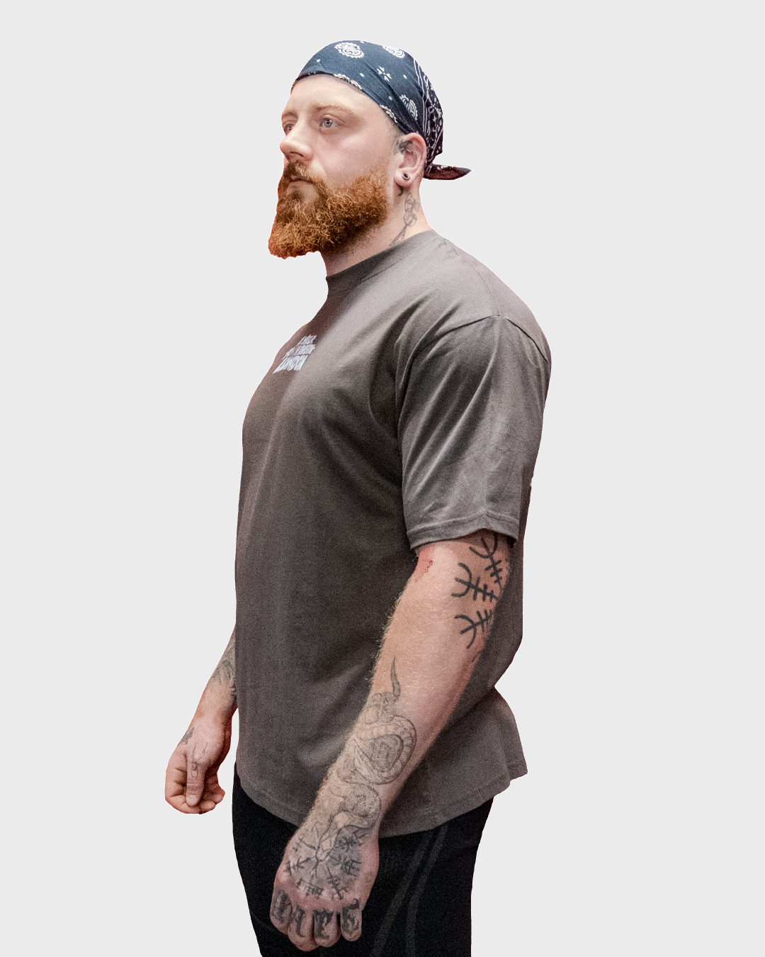 Barbell Club Streetwear Loose Drop Shoulder T-Shirt