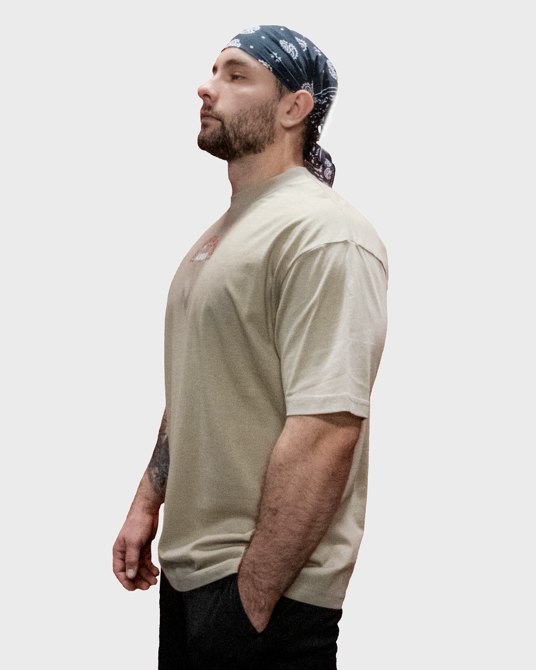 Big Legend Streetwear Loose Drop Shoulder T-Shirt