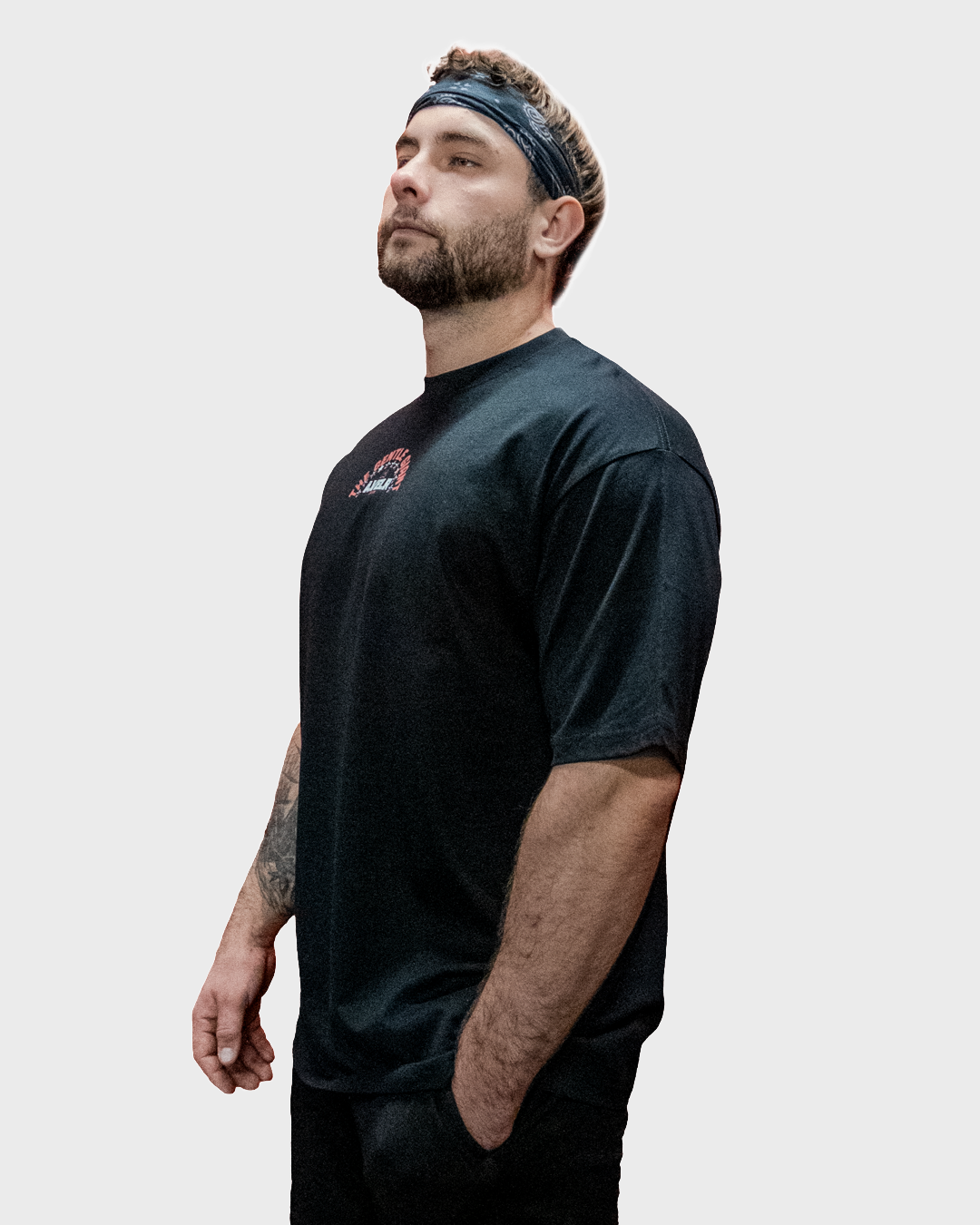 London Iron Streetwear Loose Drop Shoulder T-Shirt