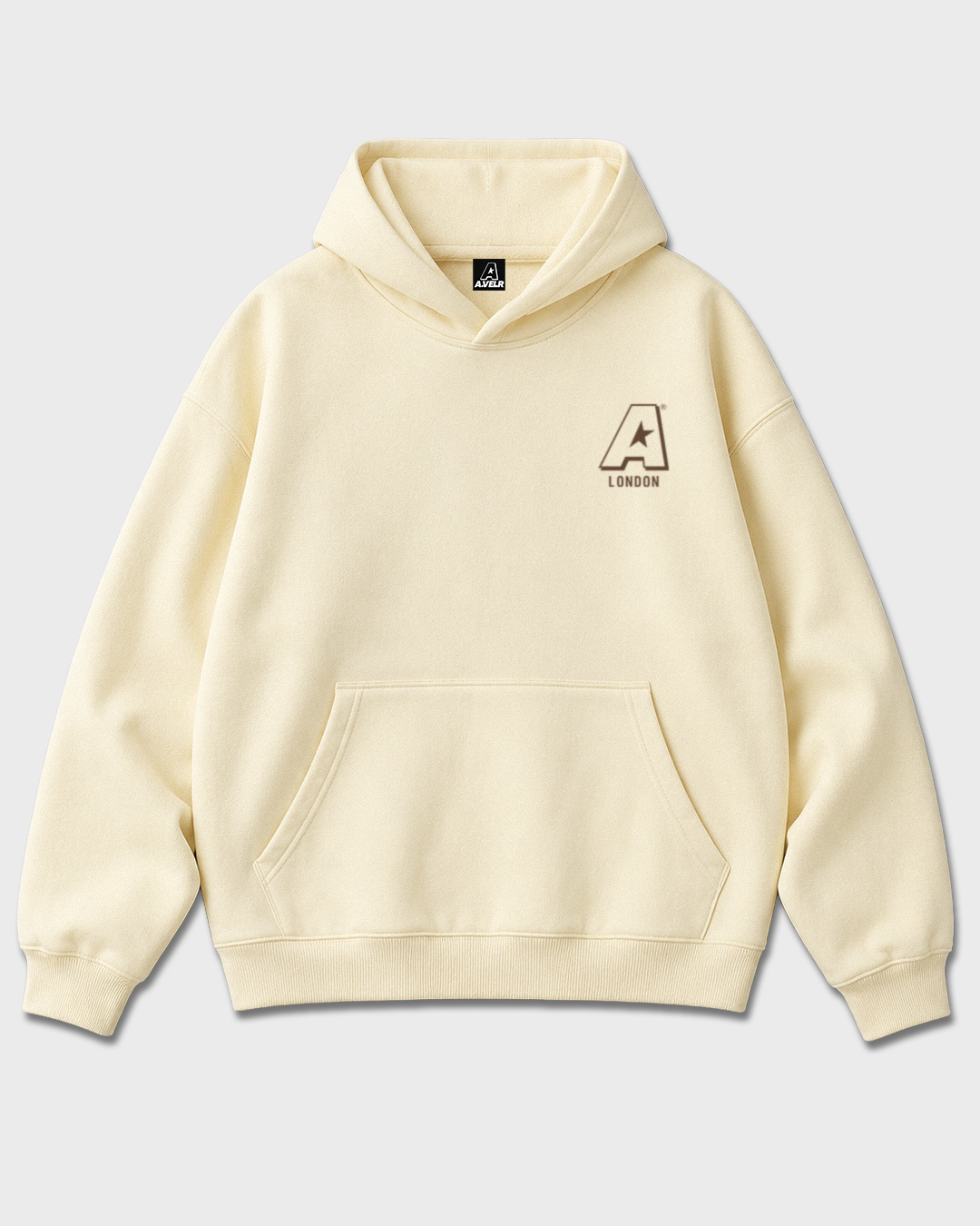 Classic Beige Oversized Heavyweight Hoodie