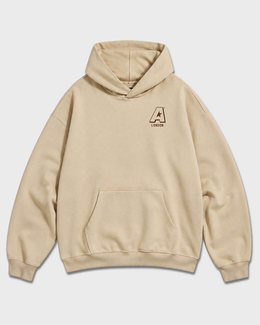 CLASSIC CORE Heavyweight Oversized Hoodie 430 g/m² Beige