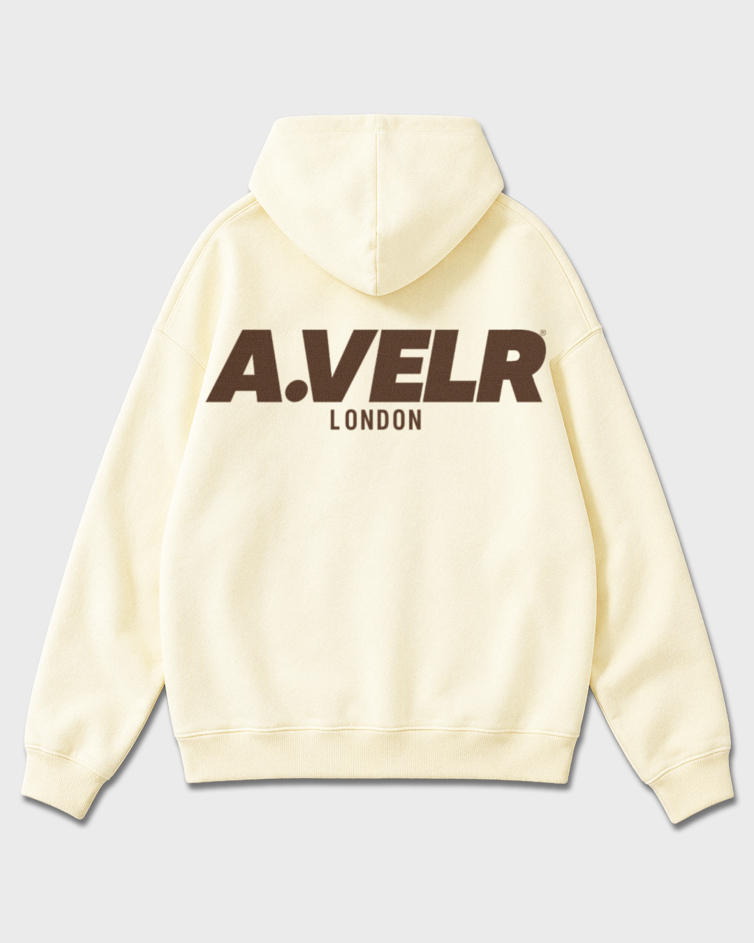 Classic Beige Oversized Heavyweight Hoodie