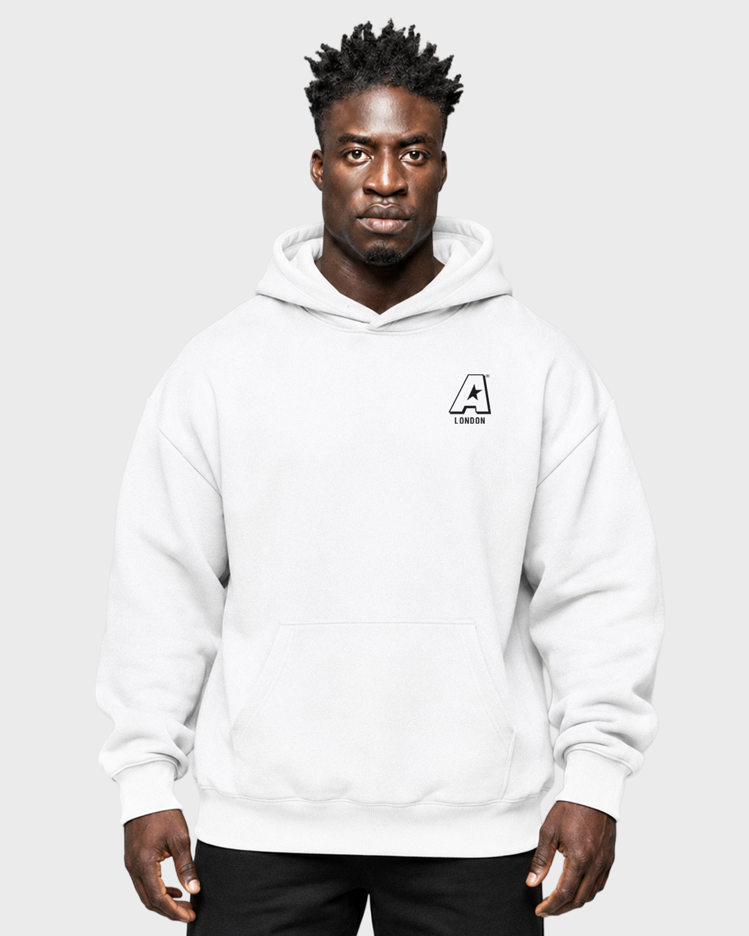 CLASSIC CORE Heavyweight Oversized Hoodie 430 g/m² White