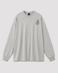 Classic A.VELR Long Sleeve T-Shirt Oversize A.305gr Gray