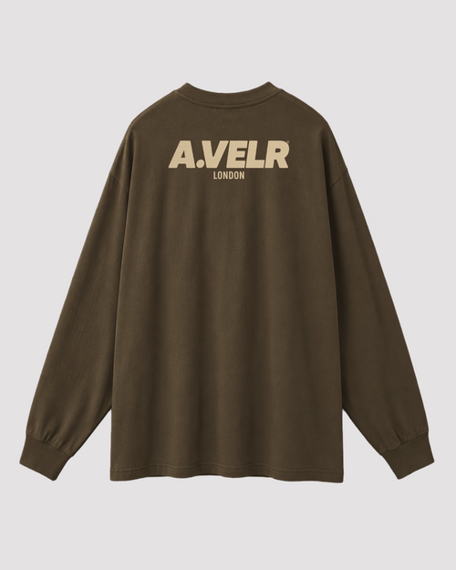 Classic A.VELR A.305gr Long Sleeve Oversize Brown