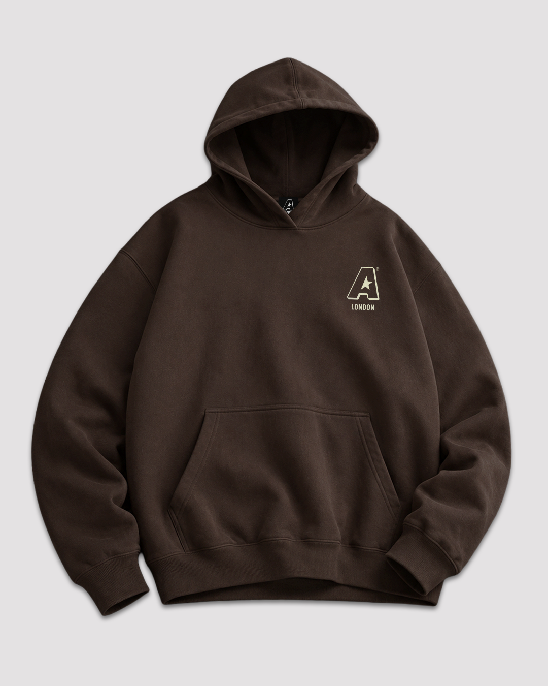 Classic Hoodie A.VELR A.530gr Oversize Brown