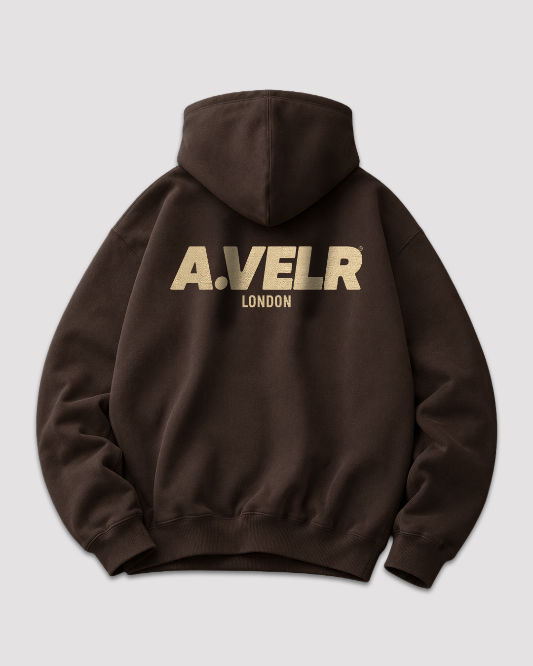 Classic Hoodie A.VELR A.530gr Oversize Brown