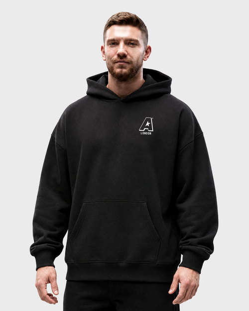 CLASSIC CORE Heavyweight Oversized Hoodie 430 g/m² Black