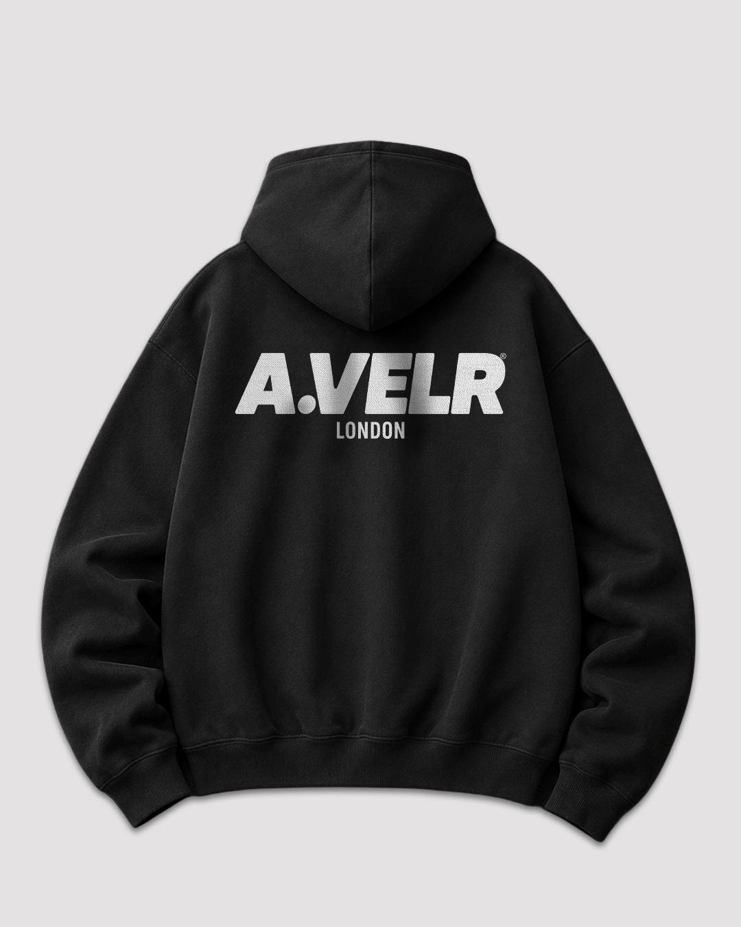 Classic Hoodie A.VELR A.530gr Oversize Black