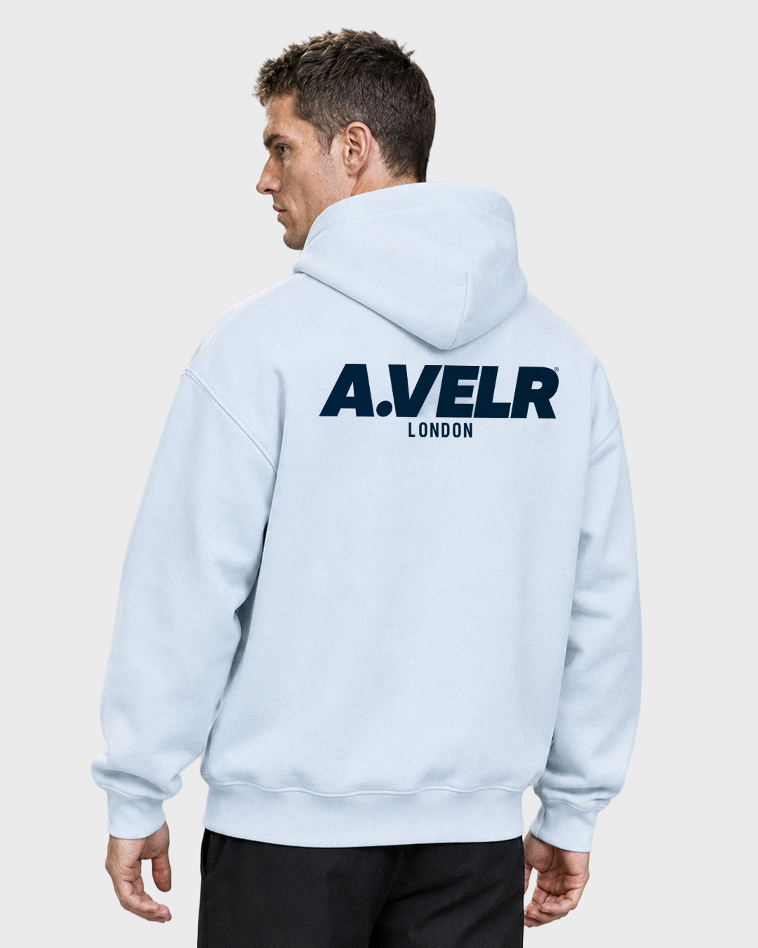 CLASSIC CORE Heavyweight Oversized Hoodie 430 g/m² Sky Blue