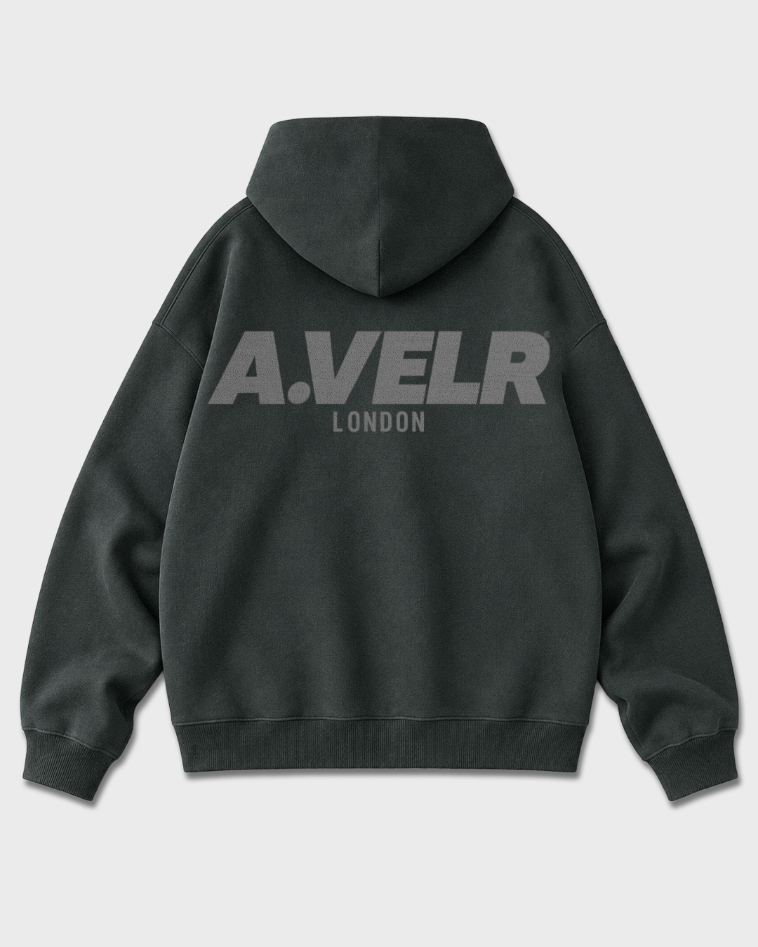 Classic Dark Gray Oversized Heavyweight Hoodie