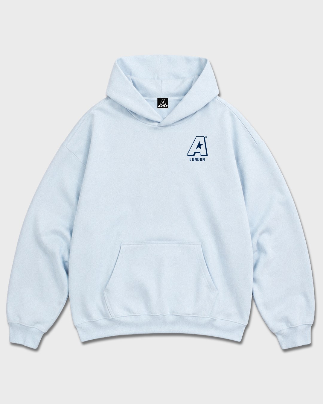 CLASSIC CORE Heavyweight Oversized Hoodie 430 g/m² Sky Blue