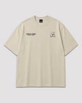 Globe A.230gr Loose T-Shirt Beige
