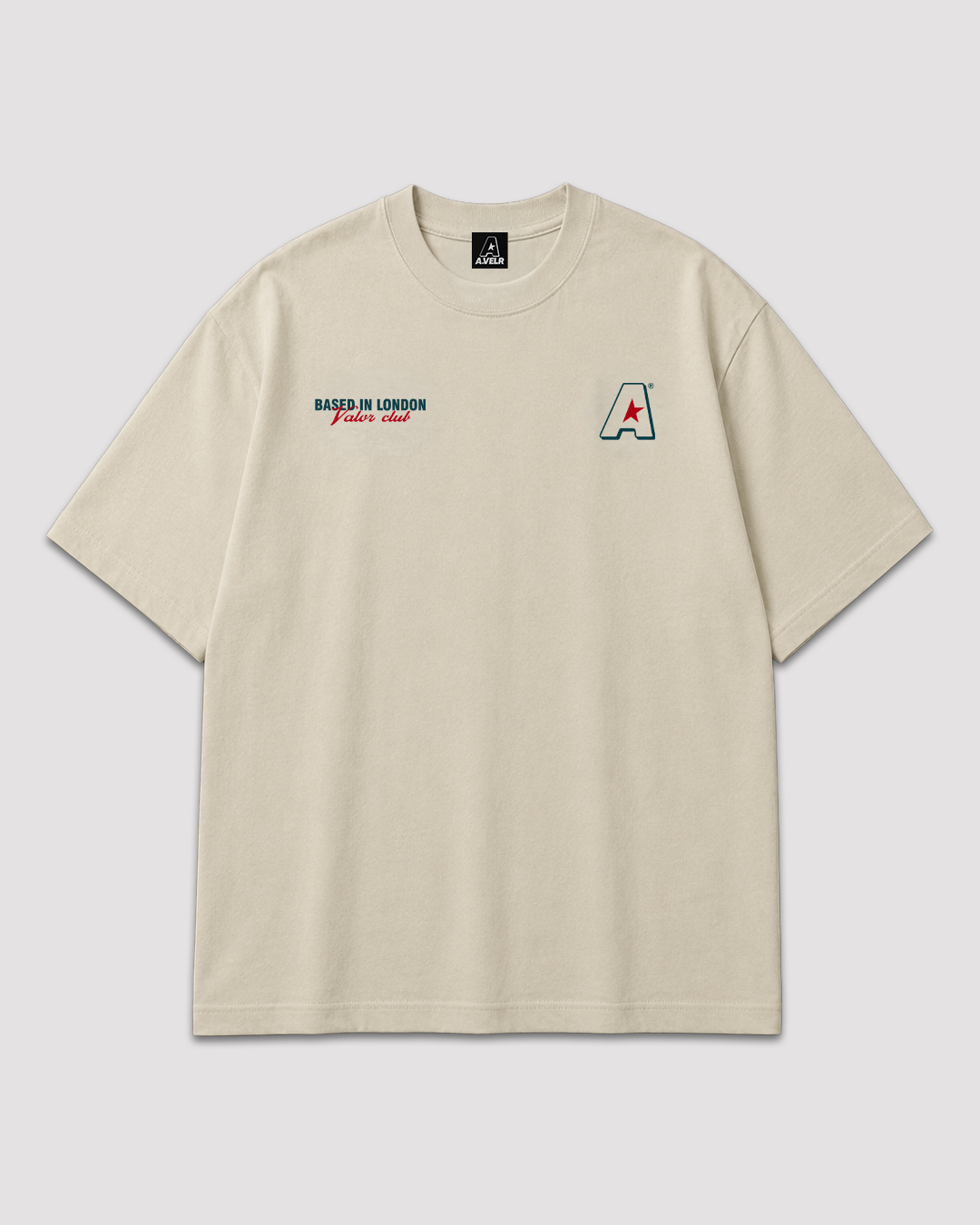 Globe A.230gr Loose T-Shirt Beige