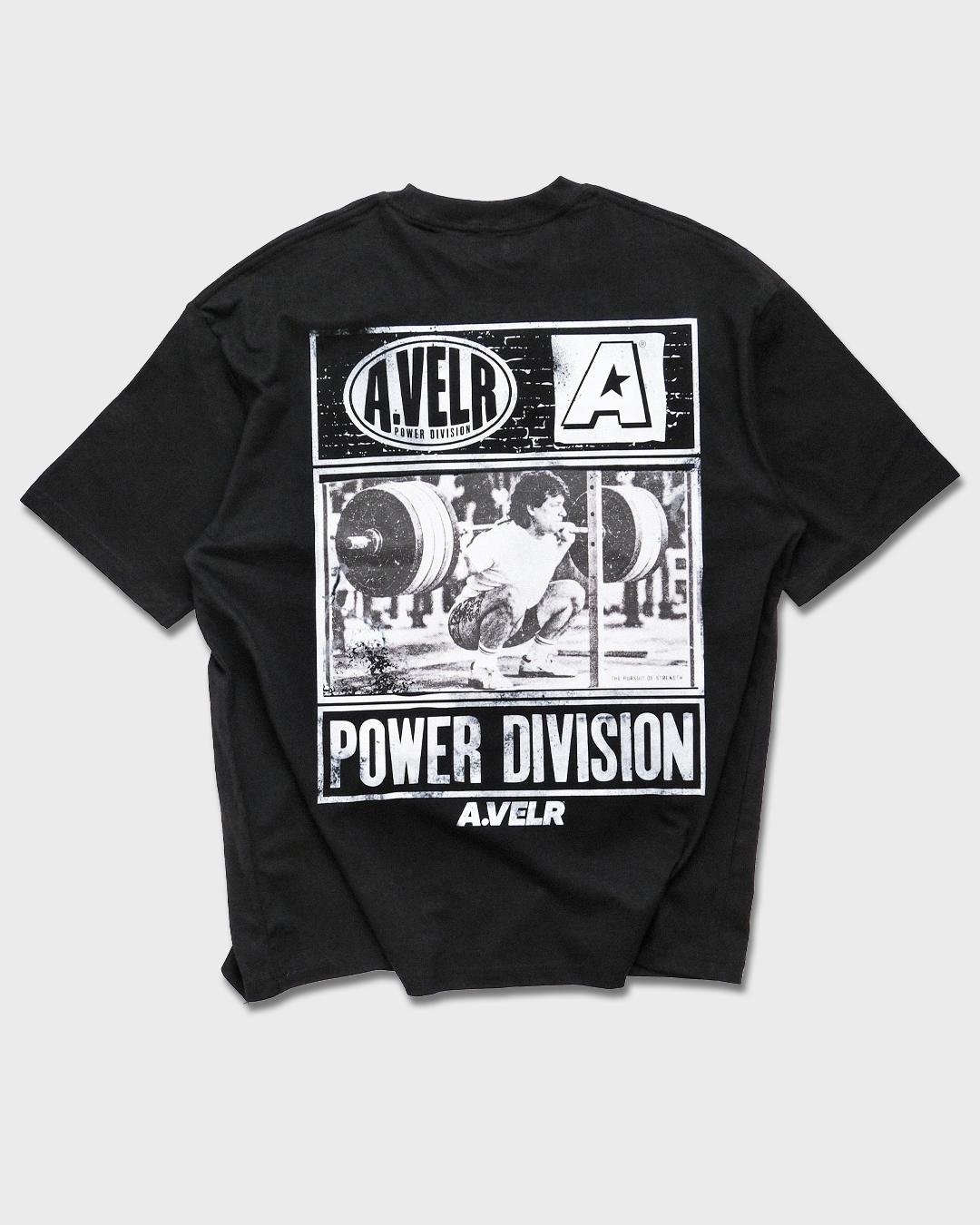 Old School Black Streetwear Loose Drop Shoulder T-Shirt
