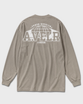 POWER DIVISION Oversized Long Sleeve T-Shirt 305 g/m² Gray Camel