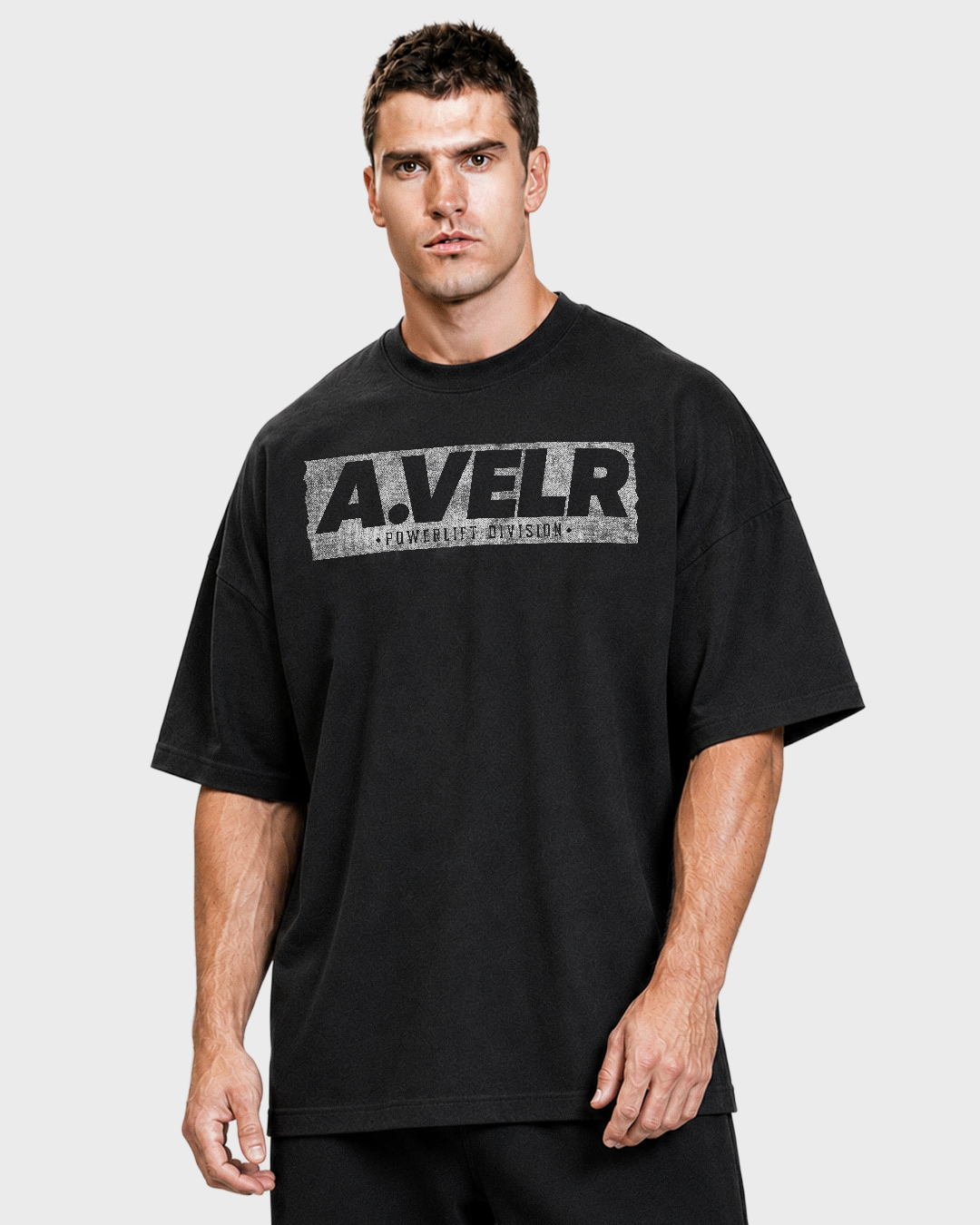 RETRO CLASSIC T-shirt Oversized Drop Shoulder 240 g/m² Black