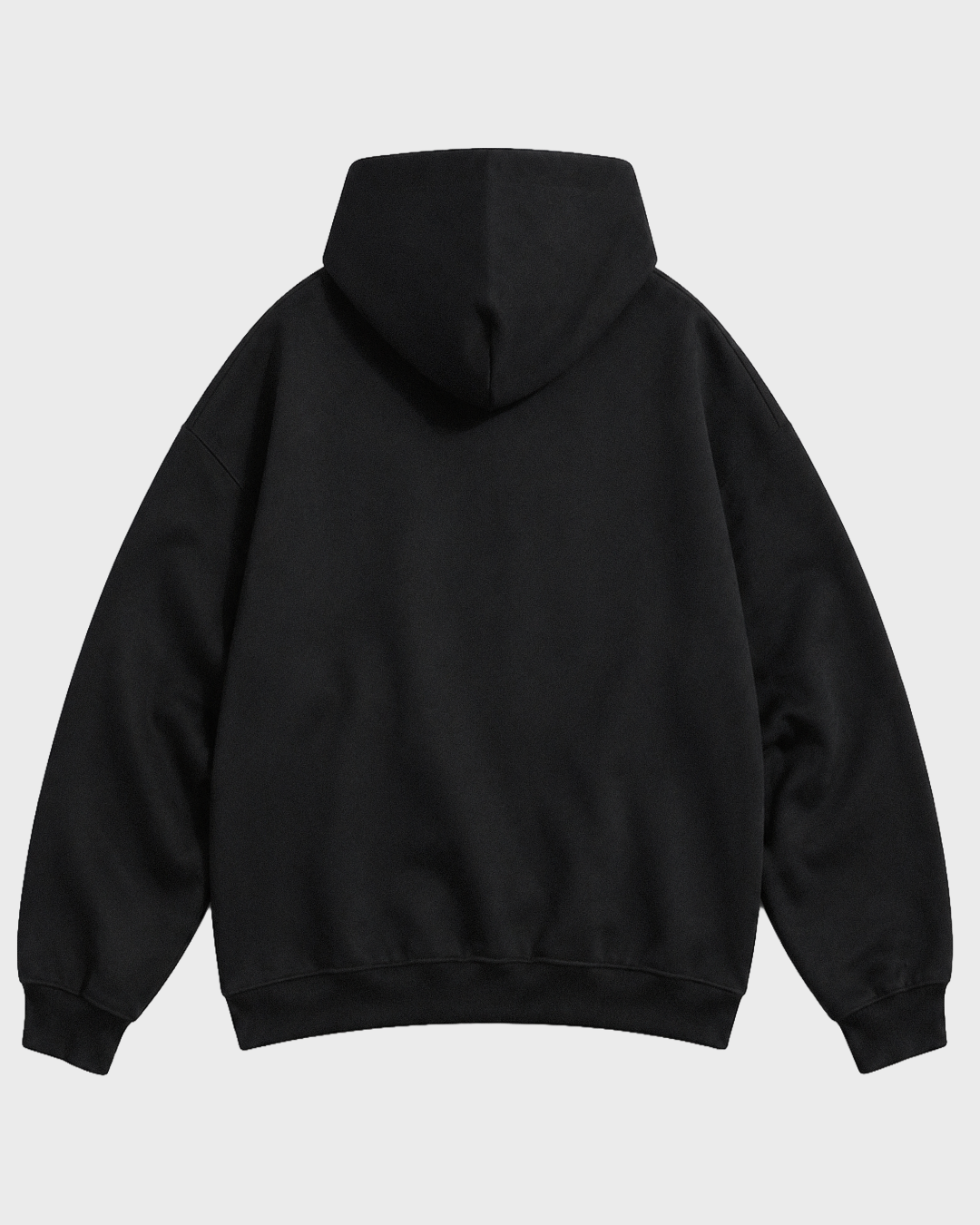 COLLEGE A Heavyweight Hoodie 430 g/m² Oversize Black