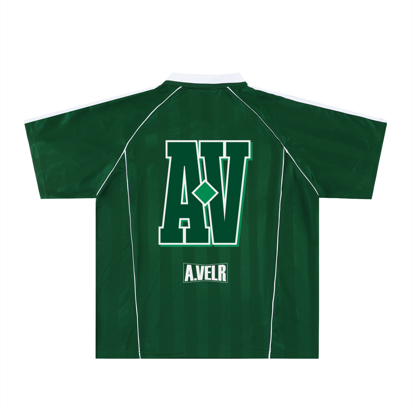 Shadow Stripe Collared Soccer Jersey